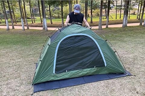 Layout the tent tarp 