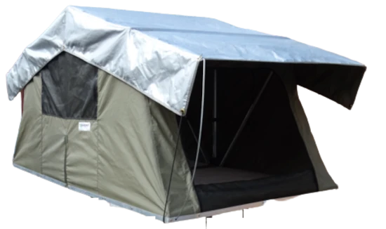 Heat reflective tarp for sun protection