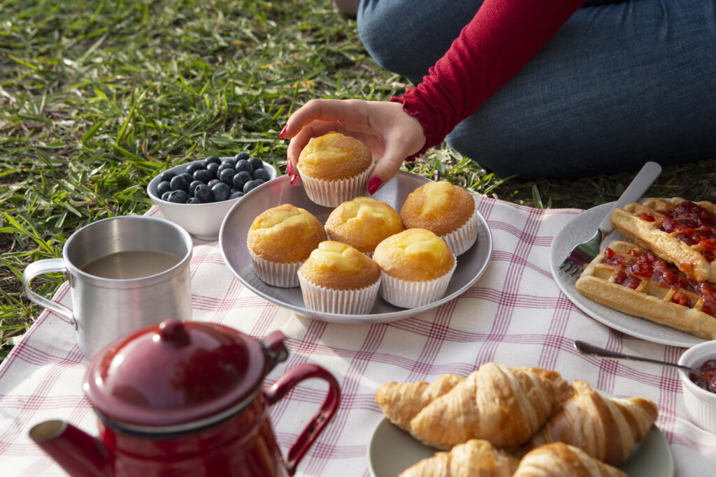 Dry snacks for camping