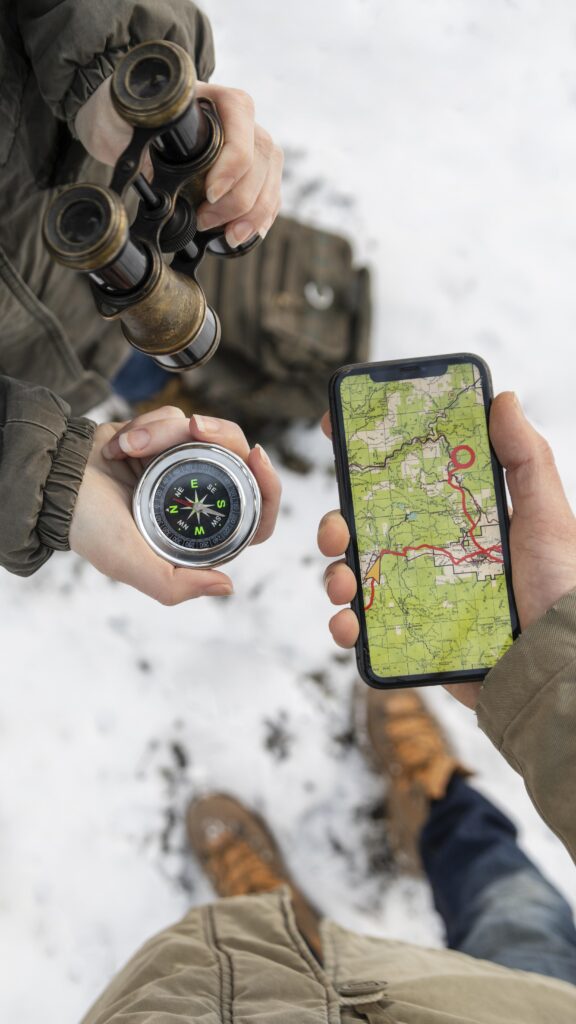Navigation and Communication devices during camping