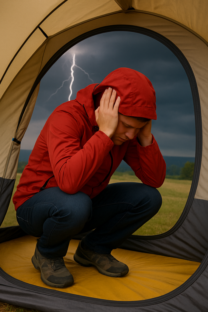 Emergency Position during Lightning