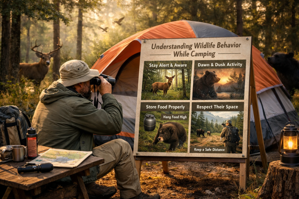 Understanding wildlife behavior and dos and don'ts