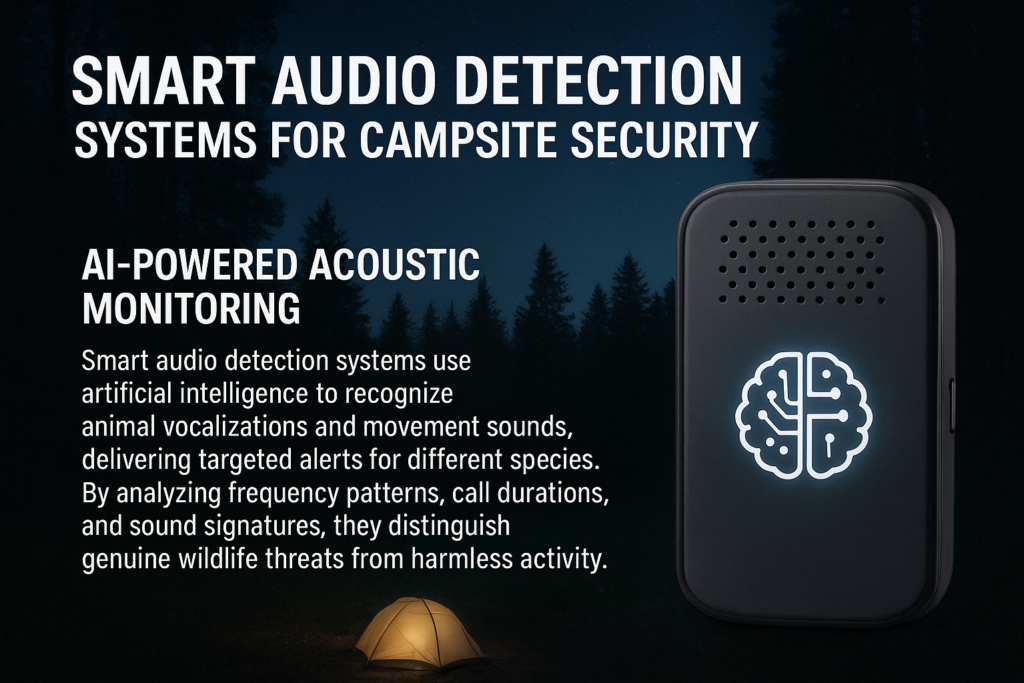 Audio detection for Campsite Security